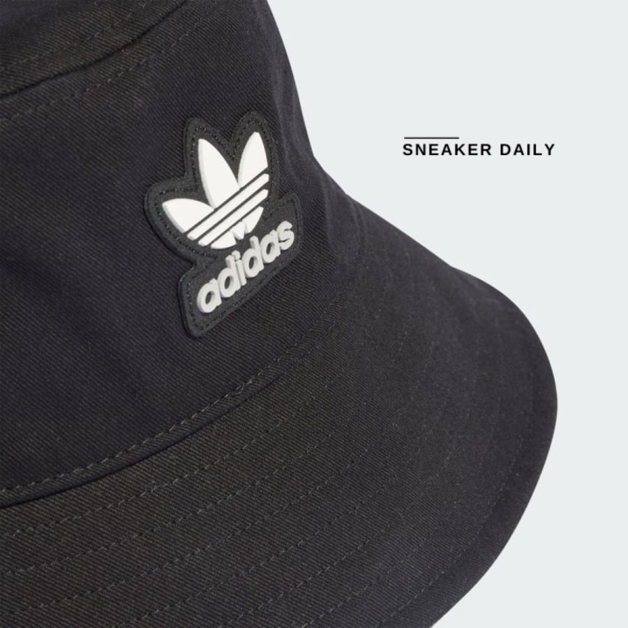mũ adidas adicolor classic stonewashed bucket hat - black ii0744