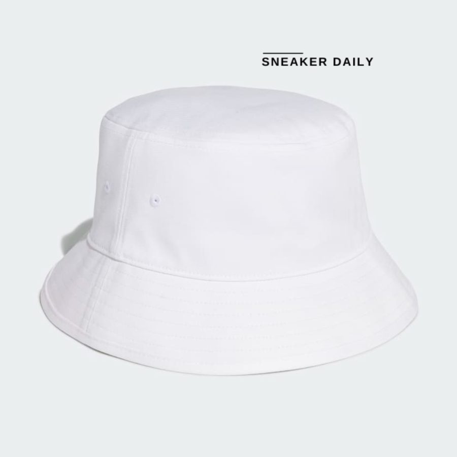 mũ adidas adicolor trefoil bucket hat - white fq4641