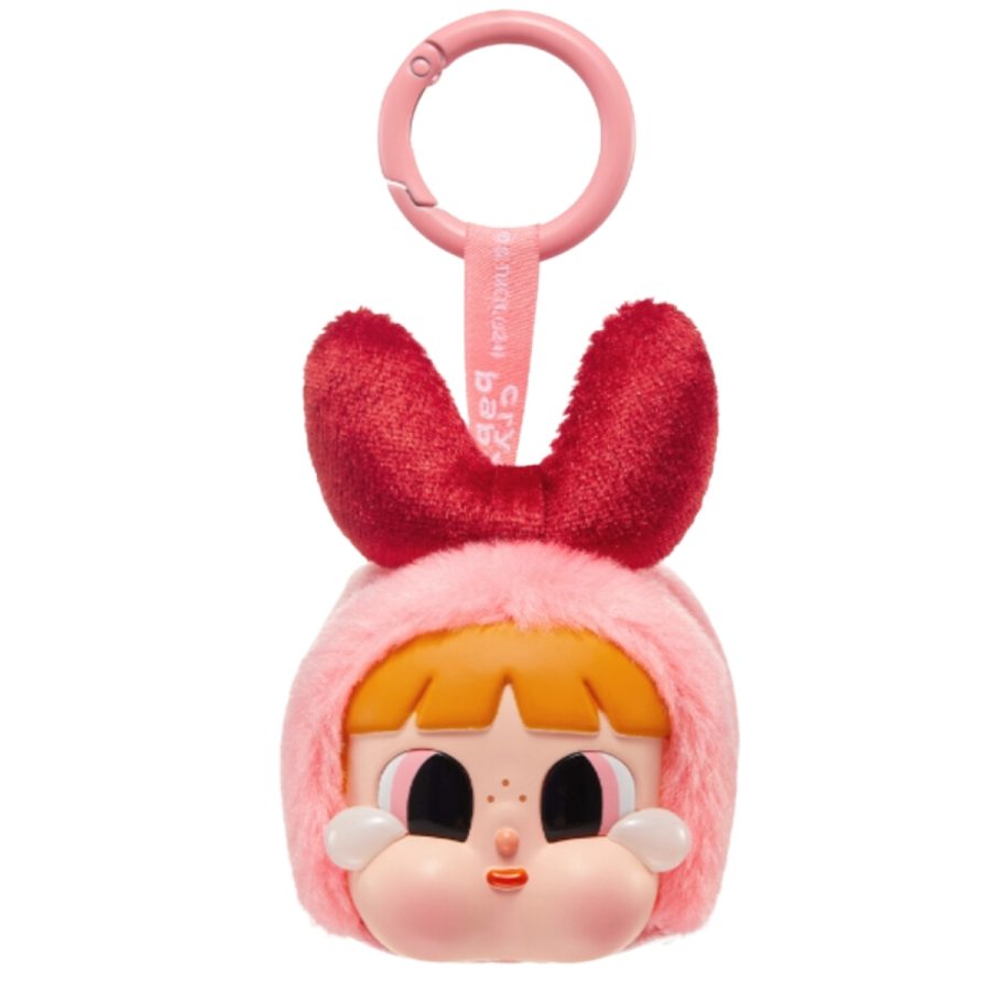 pop mart crybaby × powerpuff girls series vinyl face plush blind box blossom 6941848264320