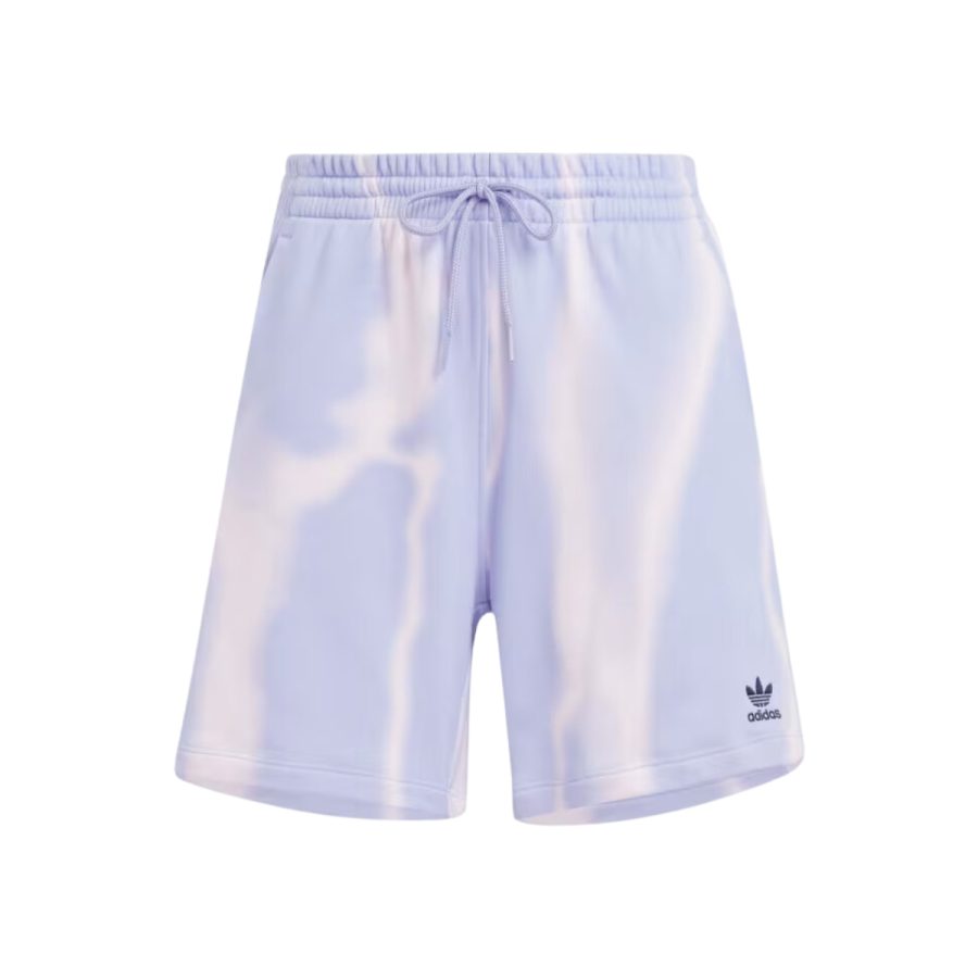 quần adidas dye allover print sweat shorts purple is2491