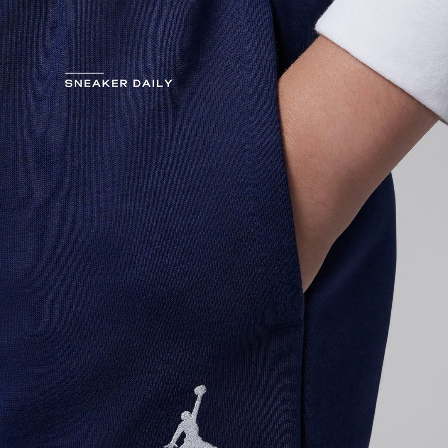 quần jordan mj brooklyn french terry essential junior pants hq7664-410
