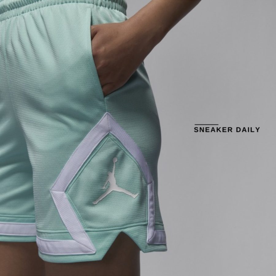 quần jordan sport diamond women's shorts 'light dewdrop blue' fb4589-368