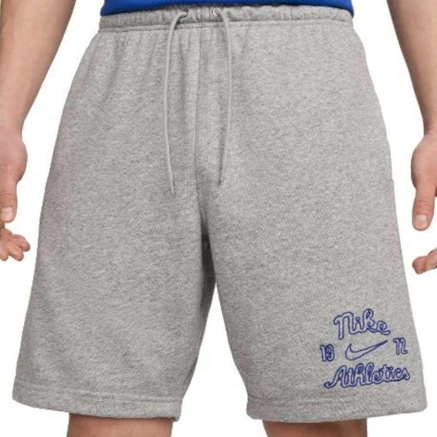 quần nike club ft varsity short 'grey' fv4450-063