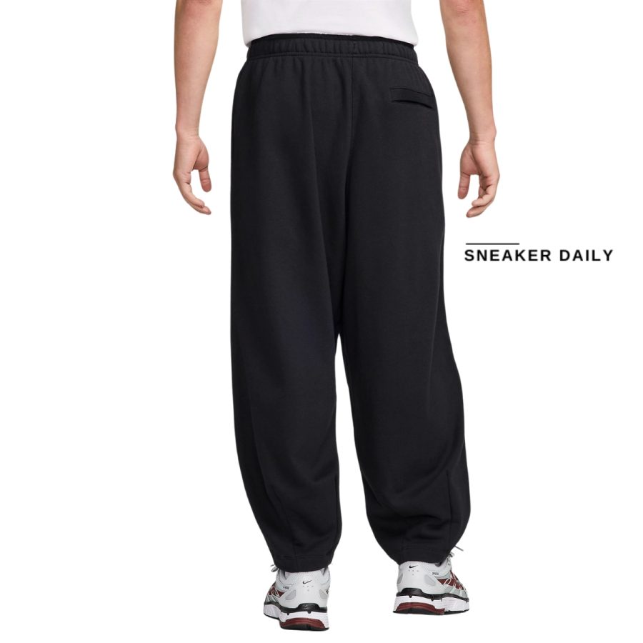 quần nike club fleece men's oversized french terry trousers hj1823-010