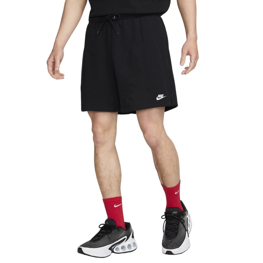 quần nike club men's french terry flow shorts fn3521-010