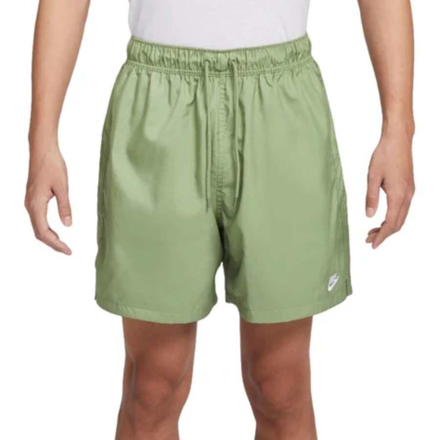 quần nike club woven flow shorts asia sizing 'oil green' fn3308-386