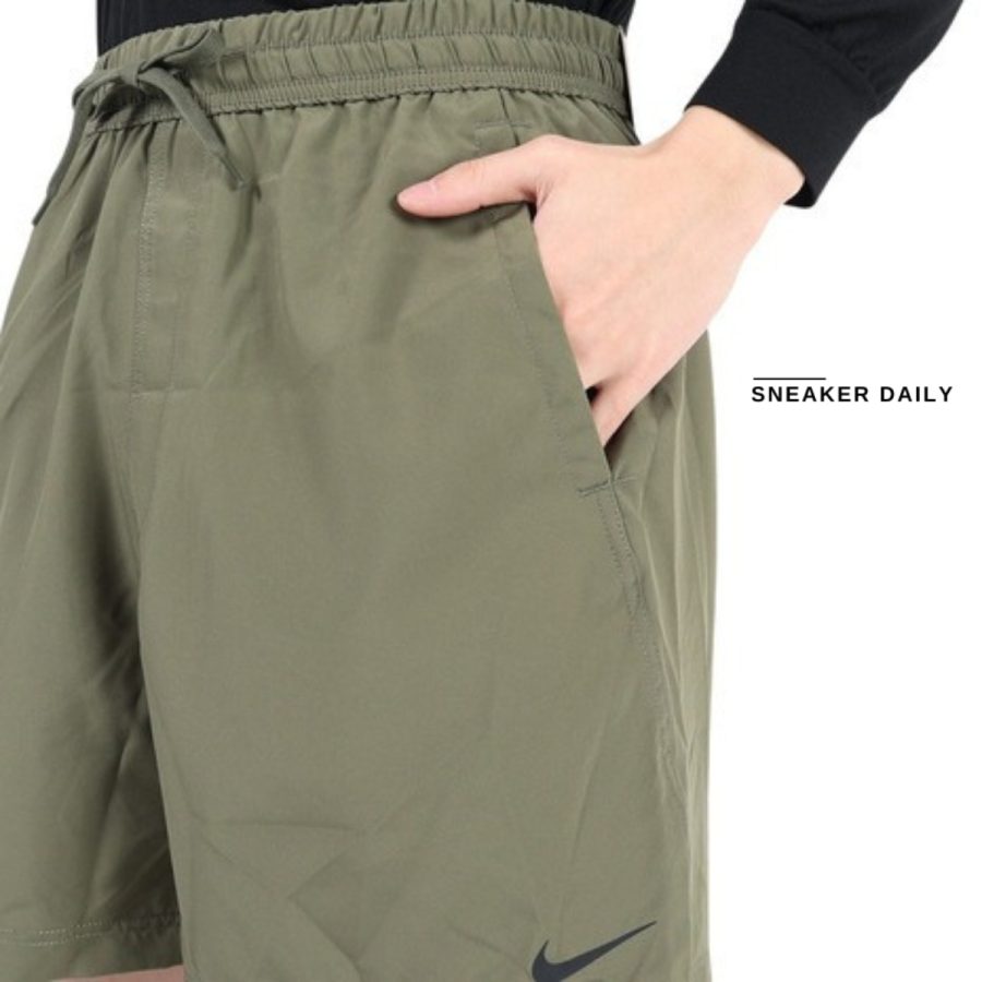 quần nike dri-fit form men's 18cm 'olive' dv9858-222