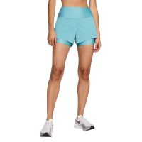 quần nike dri-fit swift women's mid rise 3 inch two-in-one pocket running shorts dx1030-464