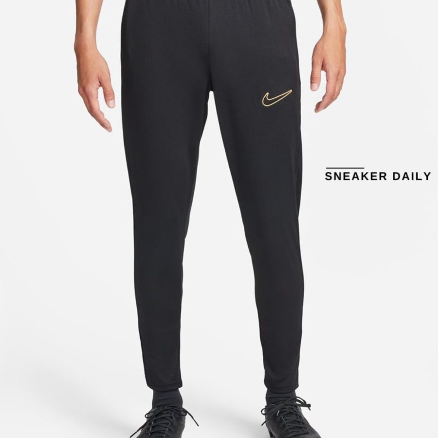 quần nike men dry academy 23 kpz pants training 'black gold' dv9741-015