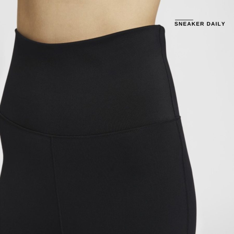 quần nike one women's dri-fit high-waisted fold-over trousers fv7849-010