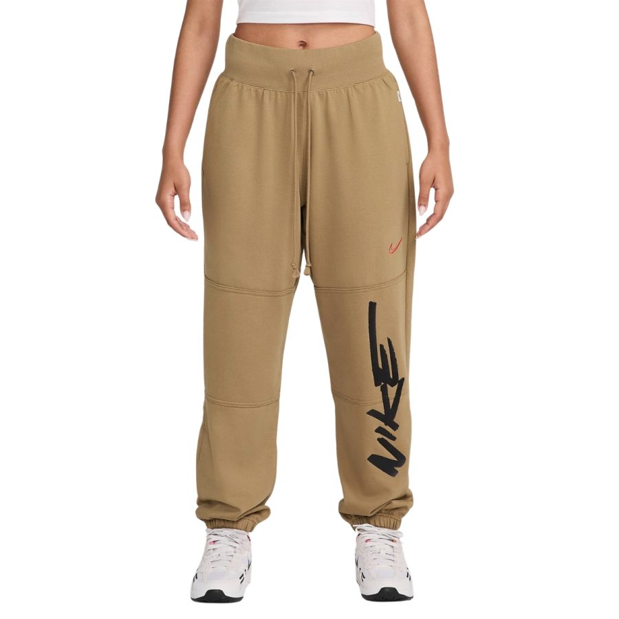 quần nike sportswear breaking women's mid-rise oversized french terry pants fz0255-224