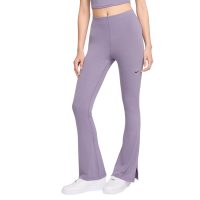 quần nike sportswear chill knit women's tight mini-rib flared leggings fq2114-509