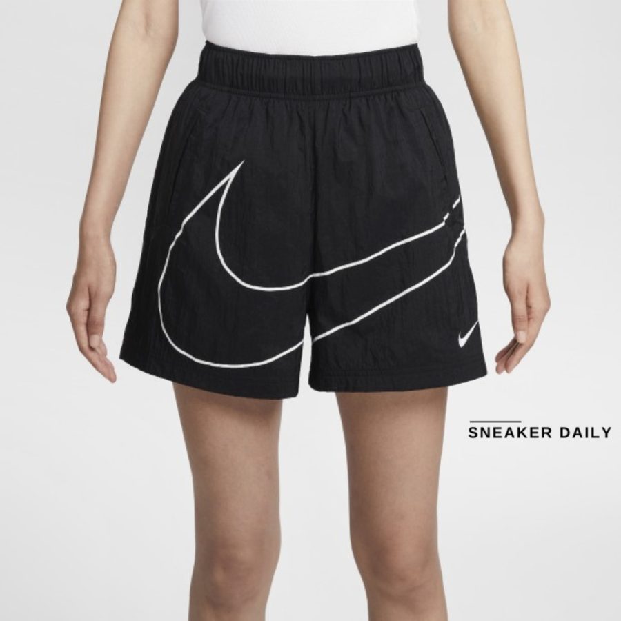 quần nike sportswear essentials women's woven shorts hm4633-010