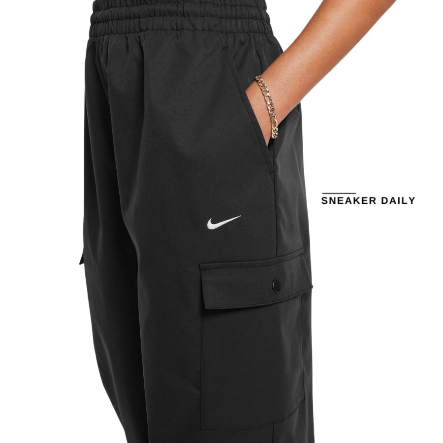 quần nike sportswear girls' cargo pants fz5554-010