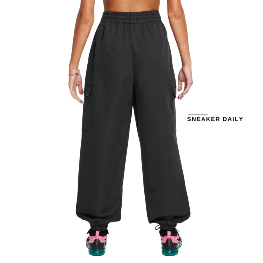 quần nike sportswear girls' cargo pants fz5554-010