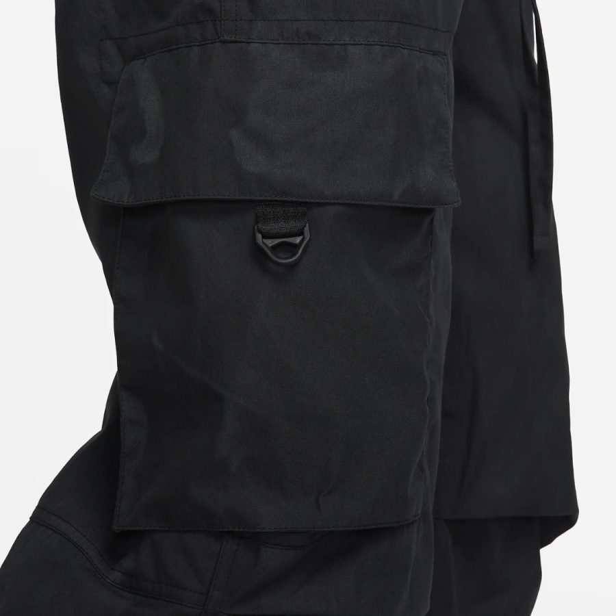 quần nike sportswear tech pack waxed canvas cargo pants 'triple black' fn2615-010