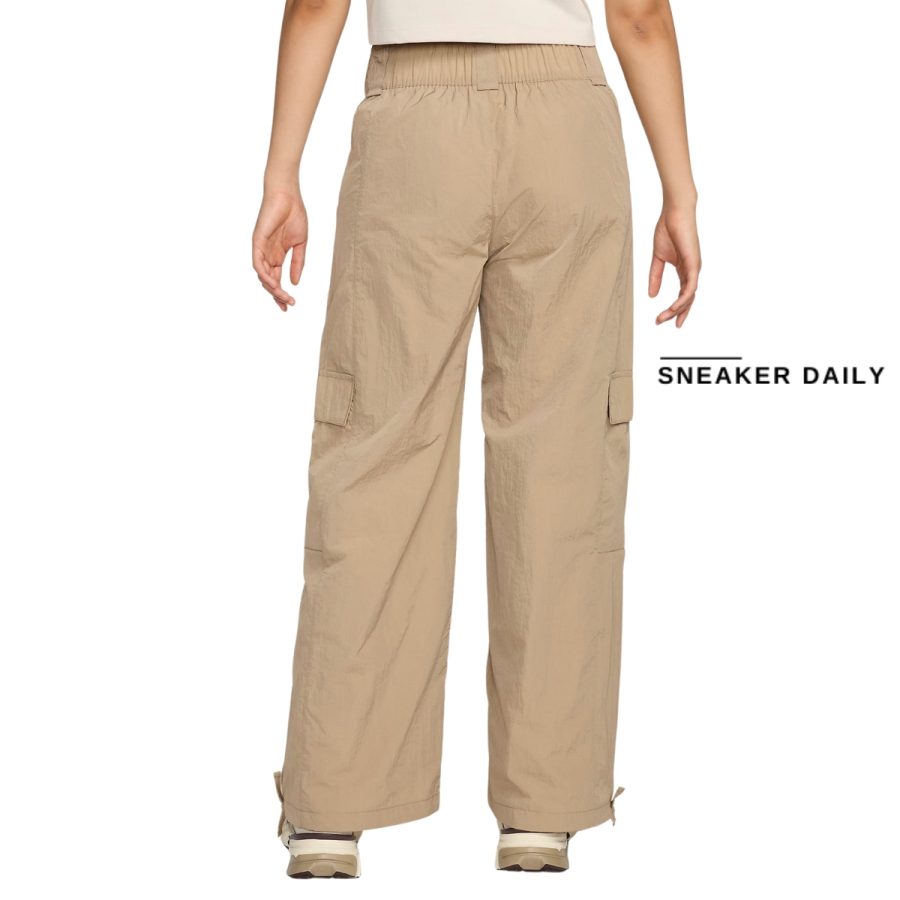 quần nike sportswear women's high-waisted woven cargo trousers hj6858-247