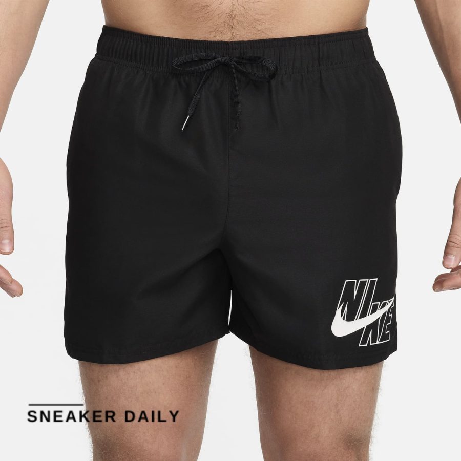 quần nike swim men's 5 inch bali shorts dq6872-010