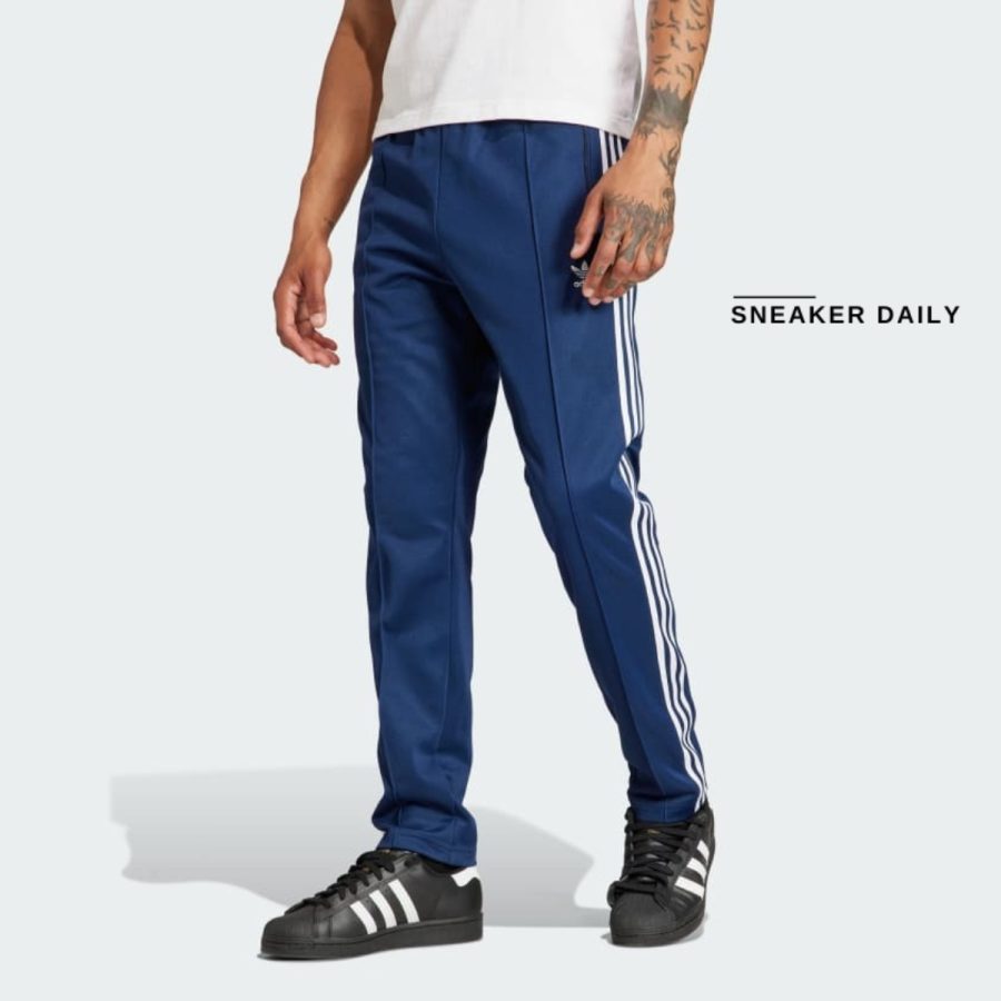quần adidas adicolor classics beckenbauer track pants - night indigo ip0421