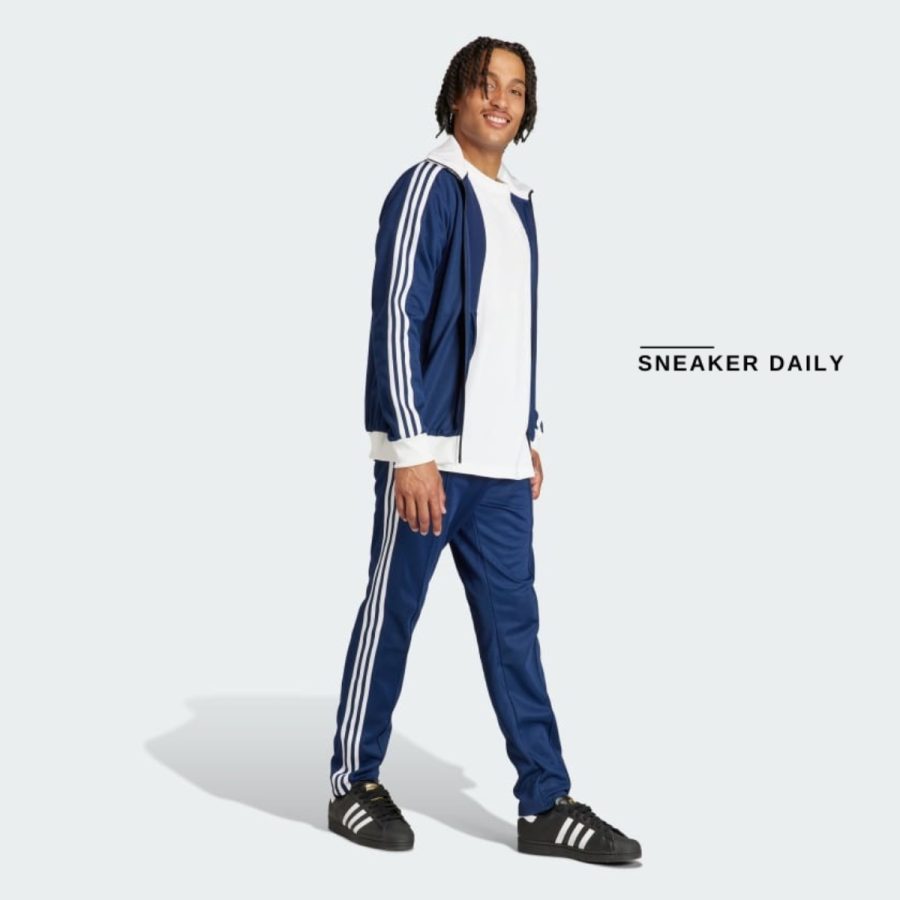 quần adidas adicolor classics beckenbauer track pants - night indigo ip0421