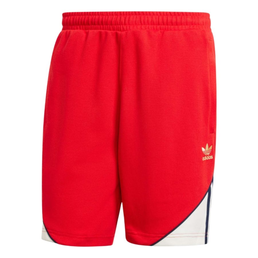 quần adidas colorblocked sst shorts – better scarlet iy4860