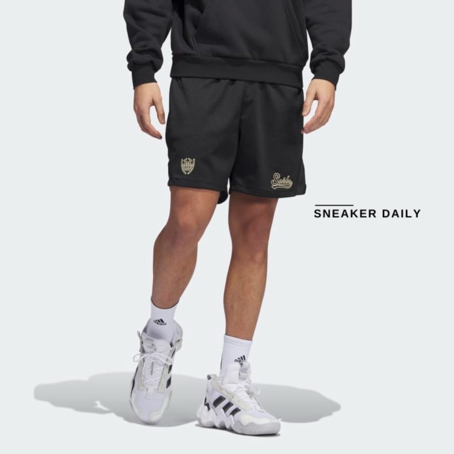 quần adidas d.o.n. select shorts - black ij0285