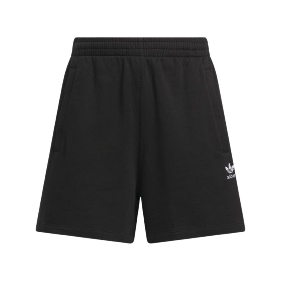 quần adidas essentials french terry shorts - black iy7343