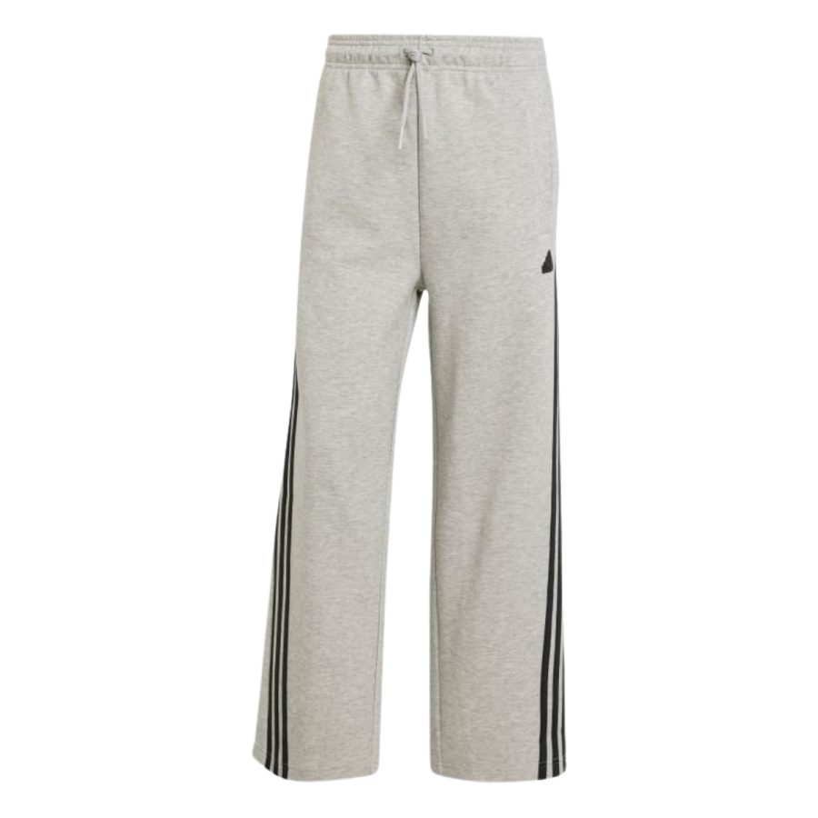 quần adidas future icons 3-stripes open hem pants - medium grey heather iw5271