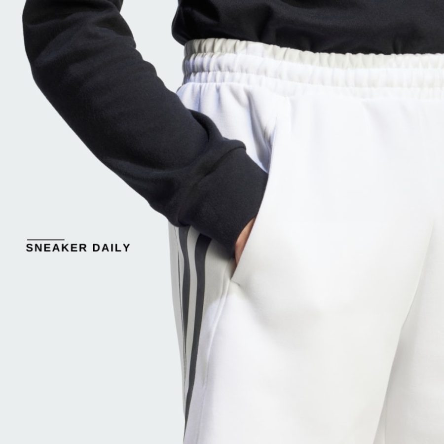 quần adidas future icons 3-stripes shorts - white ij6383