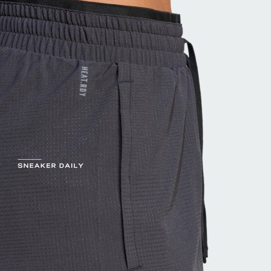 quần adidas hiit heat.rdy two-in-one shorts - black il9278