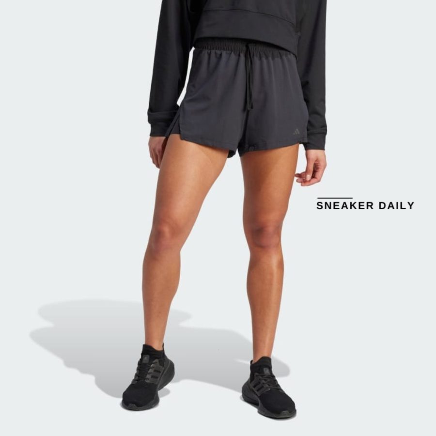 quần adidas hiit heat.rdy two-in-one shorts - black il9278