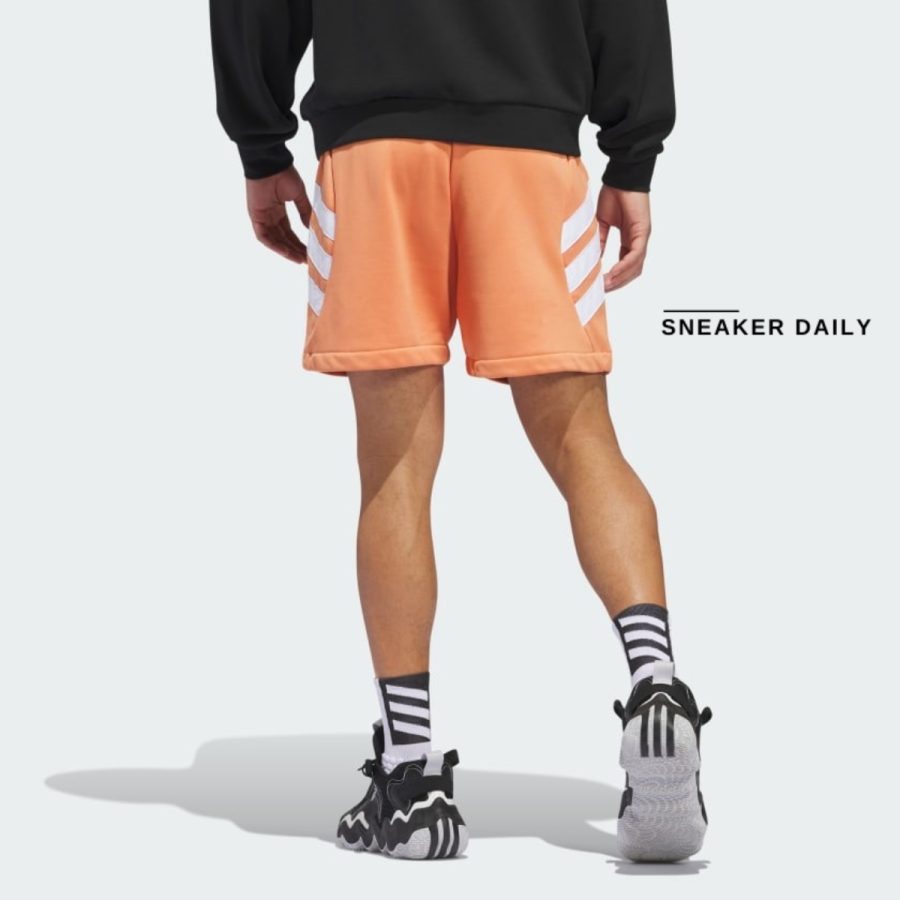 quần adidas harden graphic shorts - orange iu2801