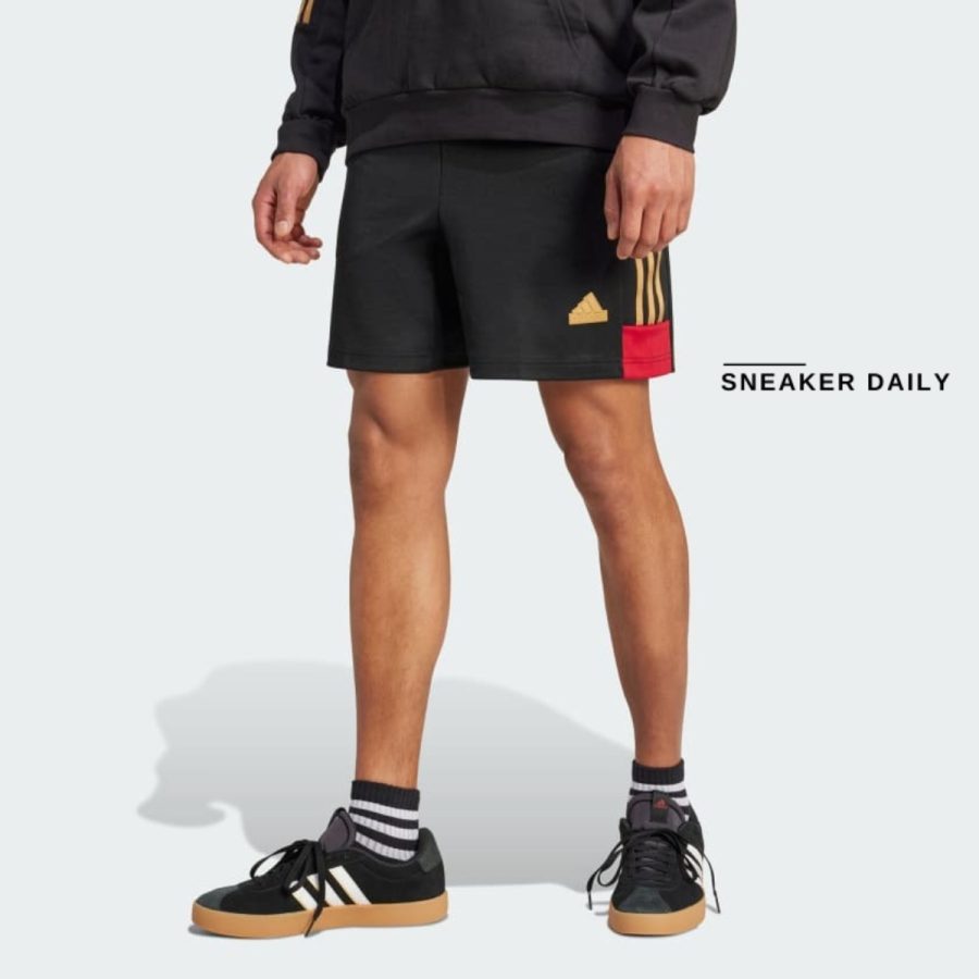 quần adidas house of tiro nations pack shorts - black iw8868