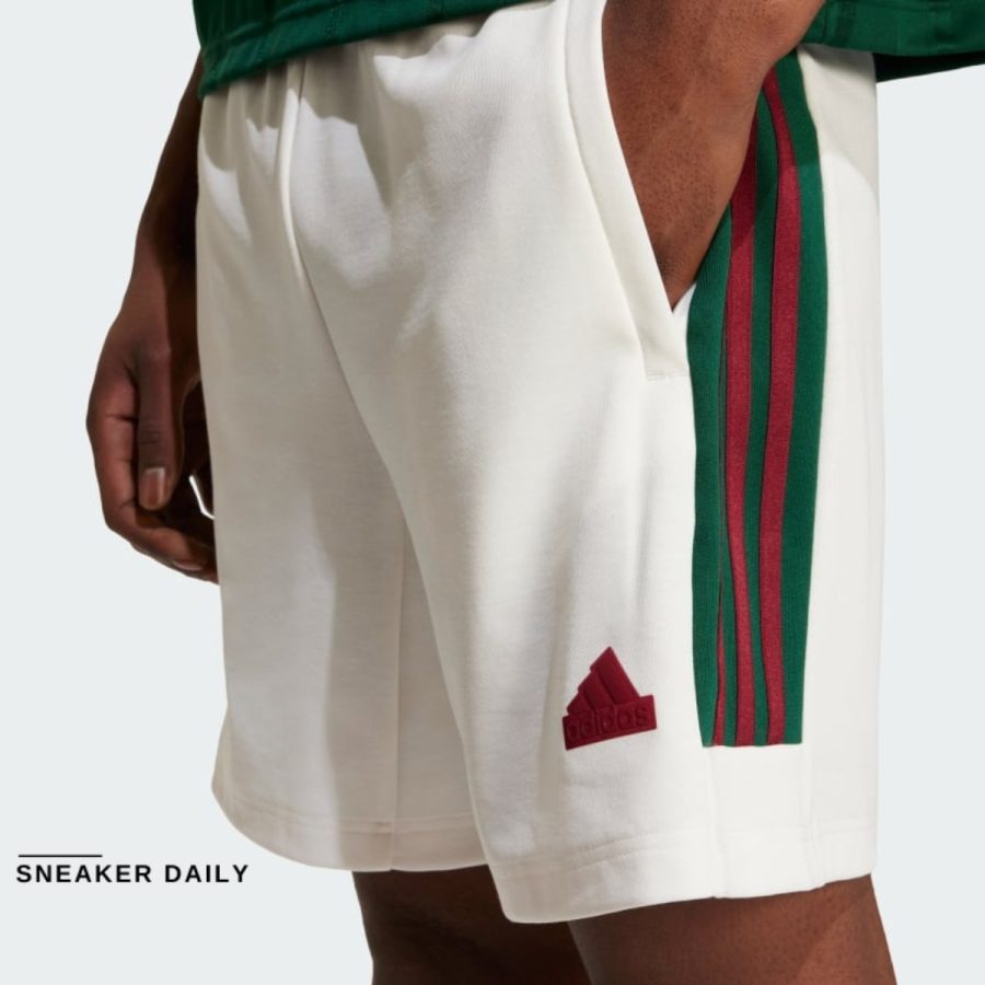 quần adidas house of tiro nations pack shorts - white iy2066
