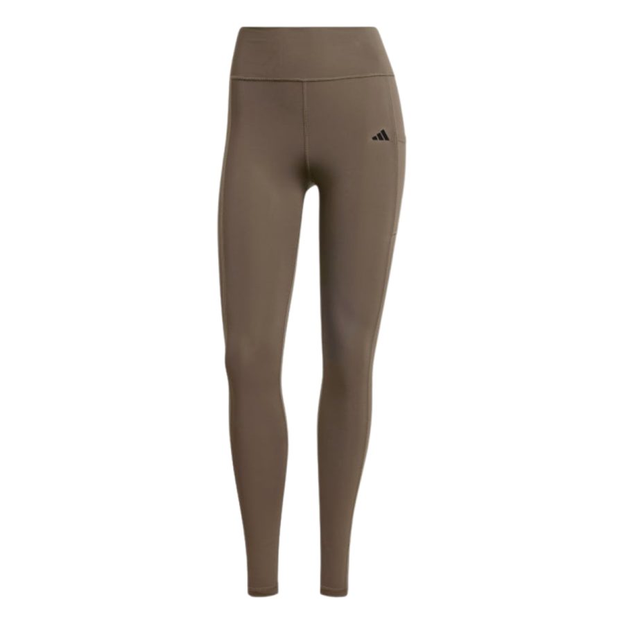 quần adidas optime full-length leggings - shadow olive ix0218