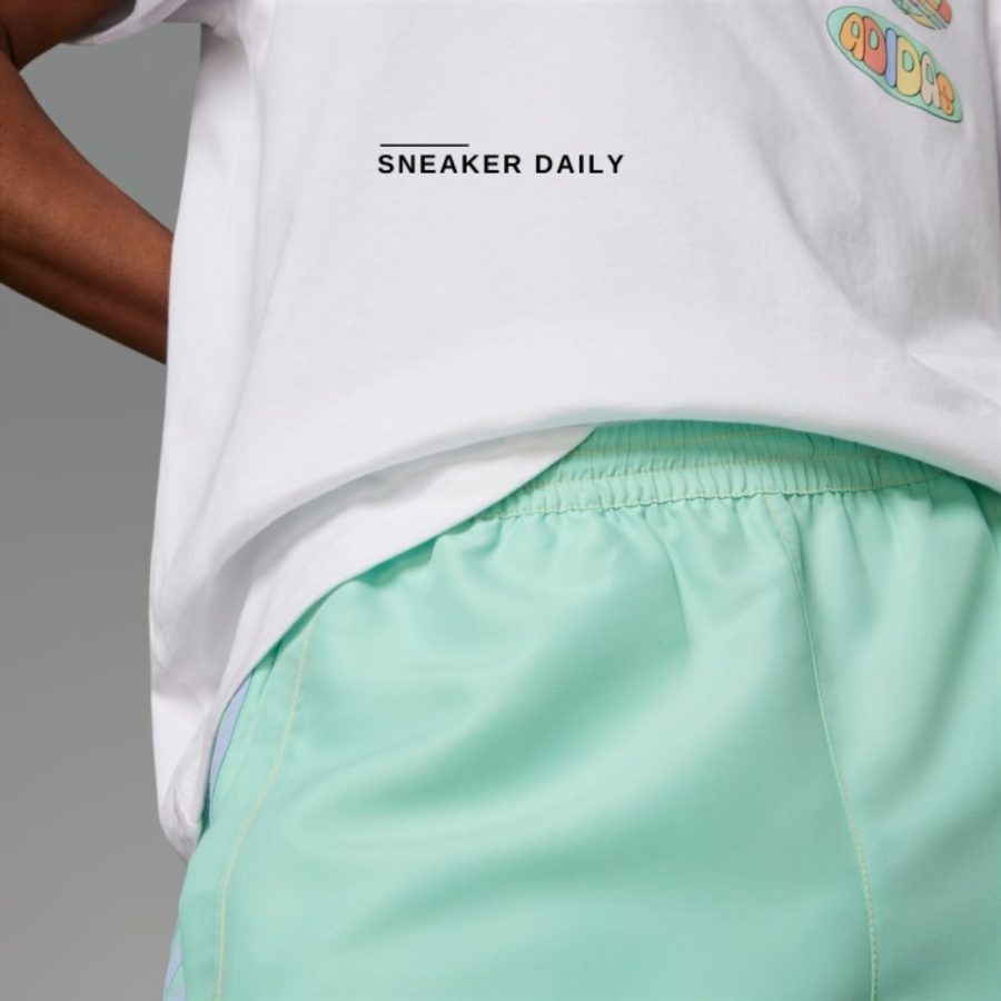 quần adidas originals enjoy summer shorts 'easy green' it8184