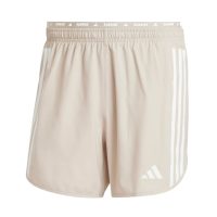 quần adidas own the run 3-stripes shorts - wonder beige iv9968