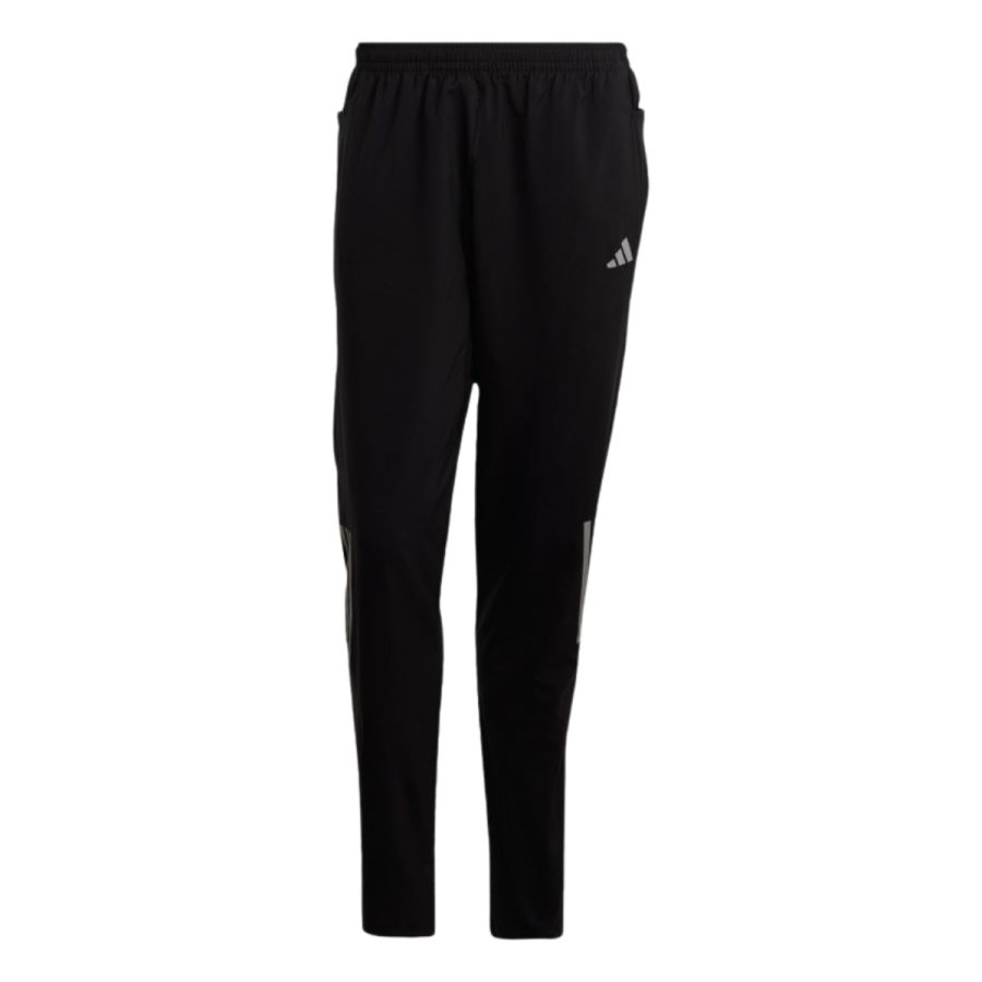 quần adidas own the run woven astro pants - black hr6611