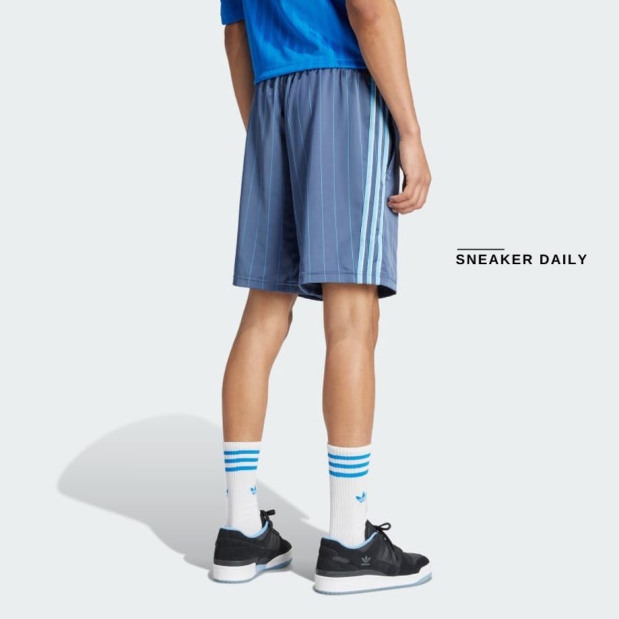 quần adidas pinstripe sprinters shorts - preloved ink iu0196
