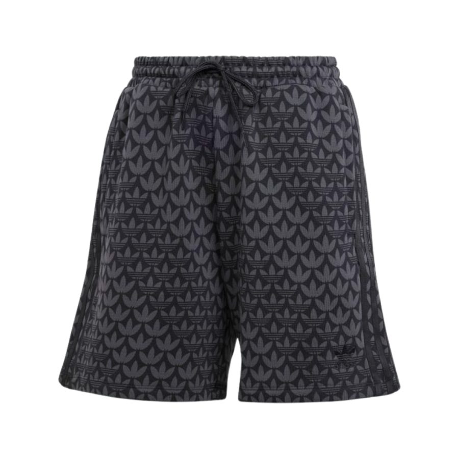 quần adidas trefoil monogram shorts - black ii3189