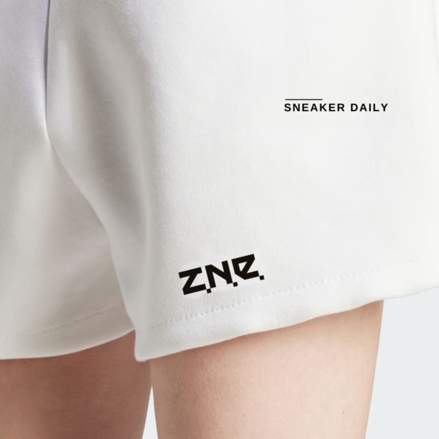 quần adidas z.n.e. shorts - white in5149