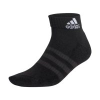 tất adidas cushioned ankle socks 6 pairs - black dz9363