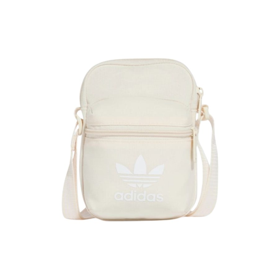 túi adidas adicolor classic festival bag - wonder white ix7470