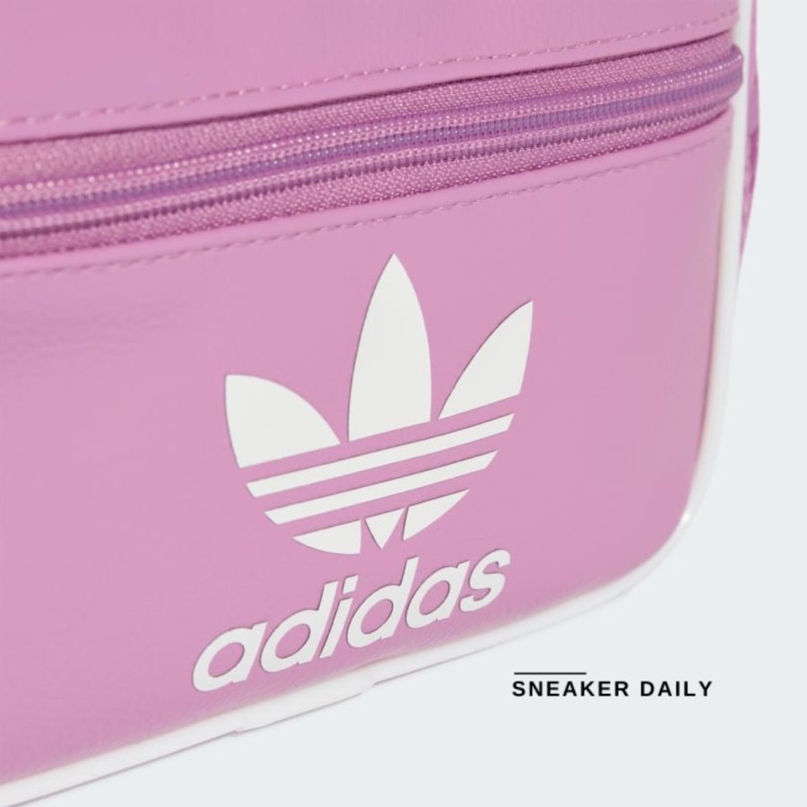 túi adidas adicolor classic mini airliner bag - preloved purple ix7486