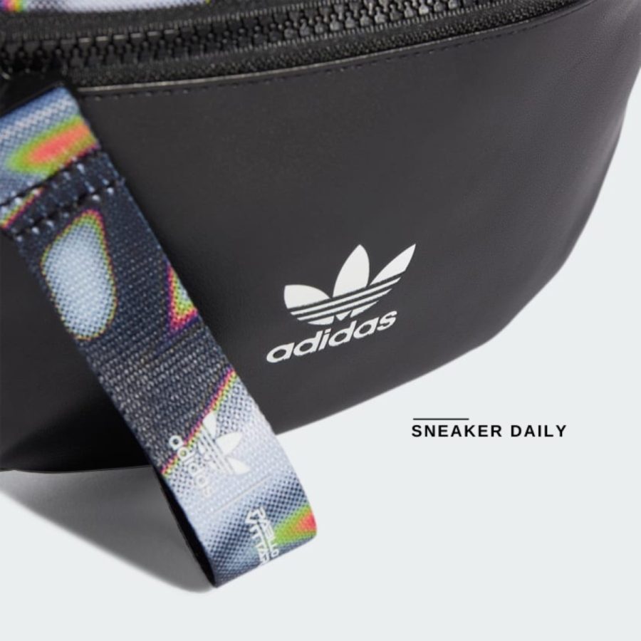 túi adidas pride waist bag - black iy4099