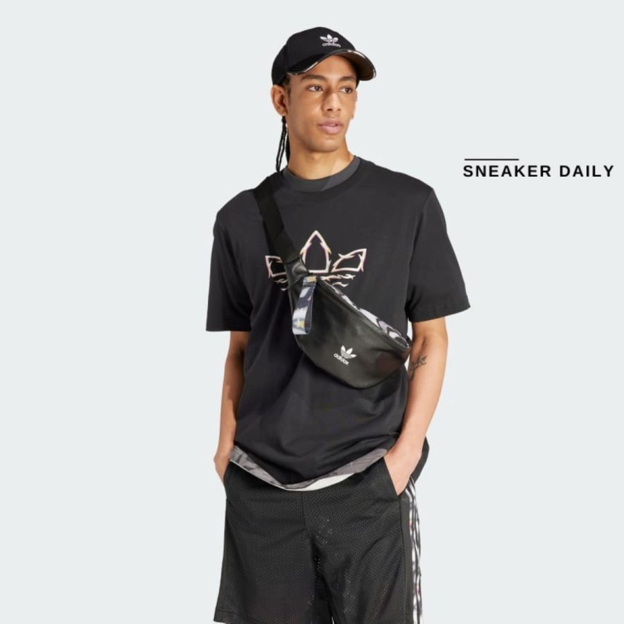 túi adidas pride waist bag - black iy4099