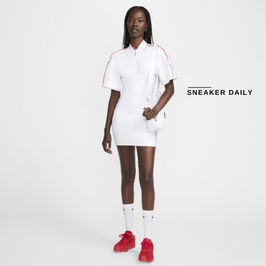 váy nike x jacquemus women's dress fv5683-100