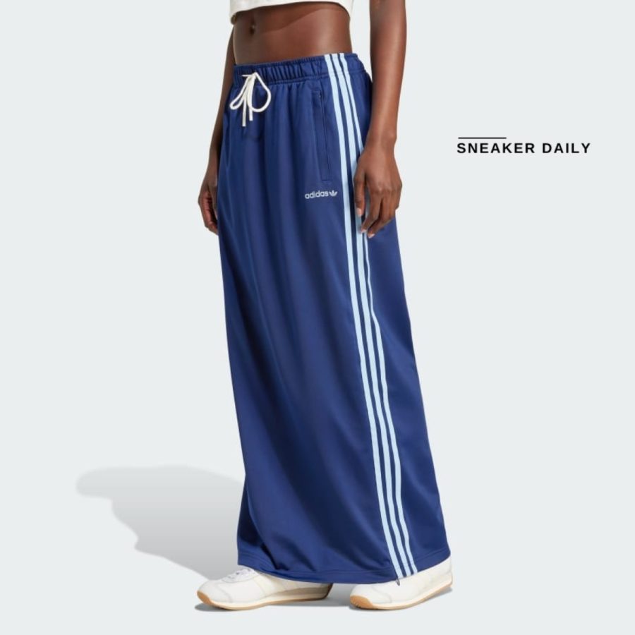 váy adidas sporty maxi skirt - dark blue ix3538