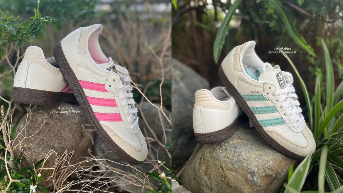 phân biệt giày adidas samba thật giả