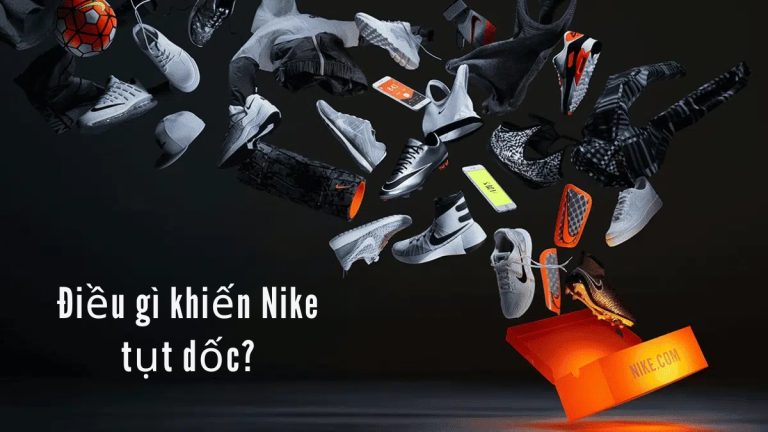 Điều gì khiến Nike tụt dốc